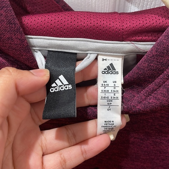 Cute Purple Adidas Hoodie - Picture 6 of 7